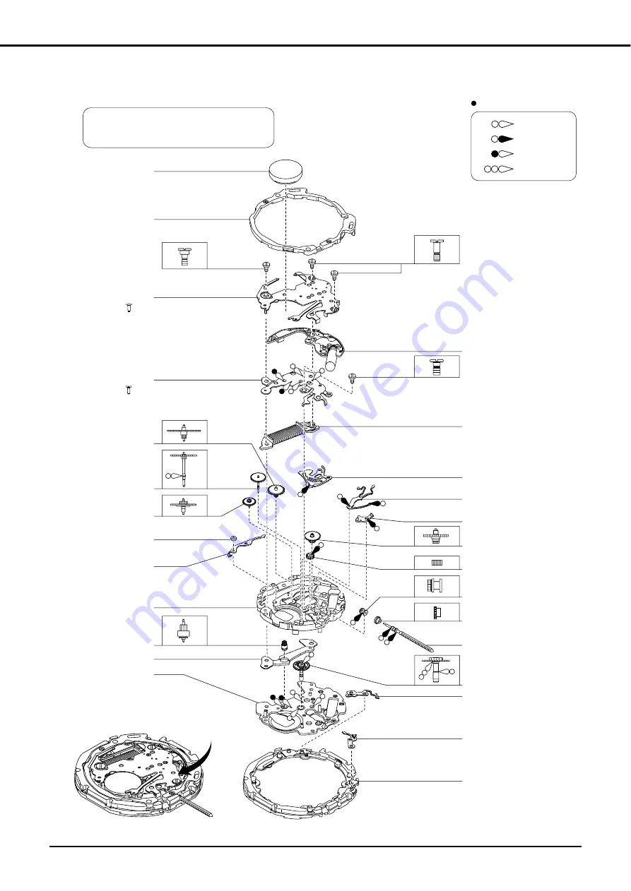 Citizen QUARTZ E001M Technical Information Download Page 10