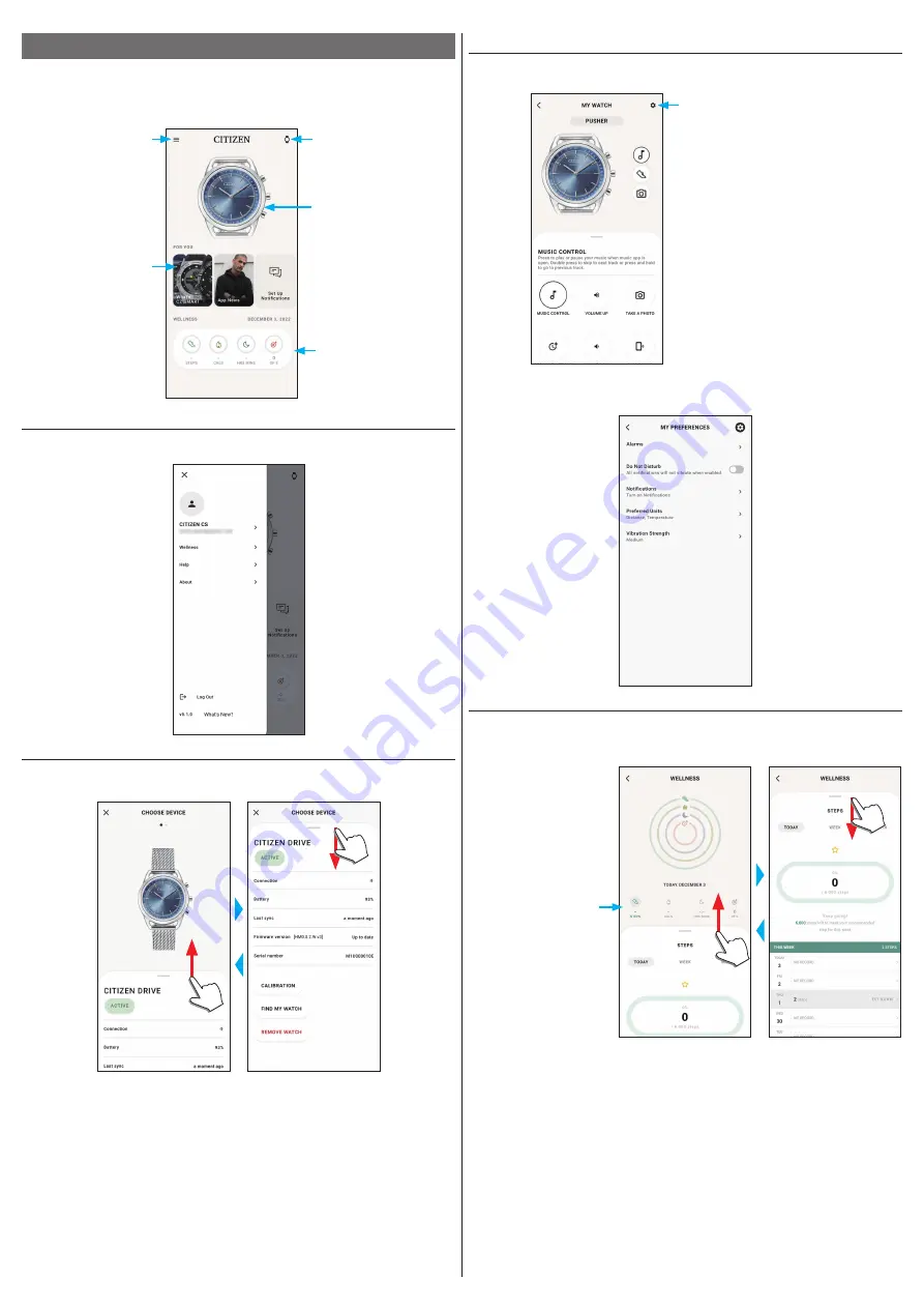 Citizen YF10 Instruction Manual Download Page 5