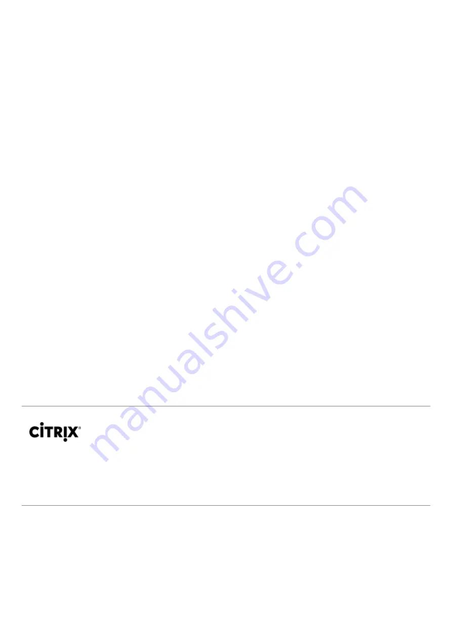 Citrix ADC MPX 10500 Manual Download Page 176