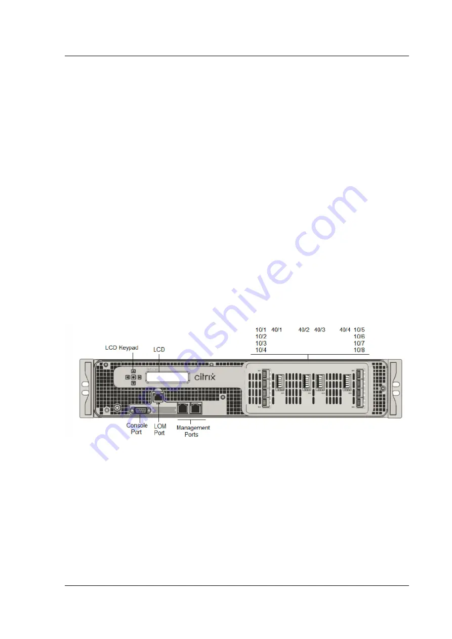 Citrix ADC MPX 5550 Manual Download Page 57