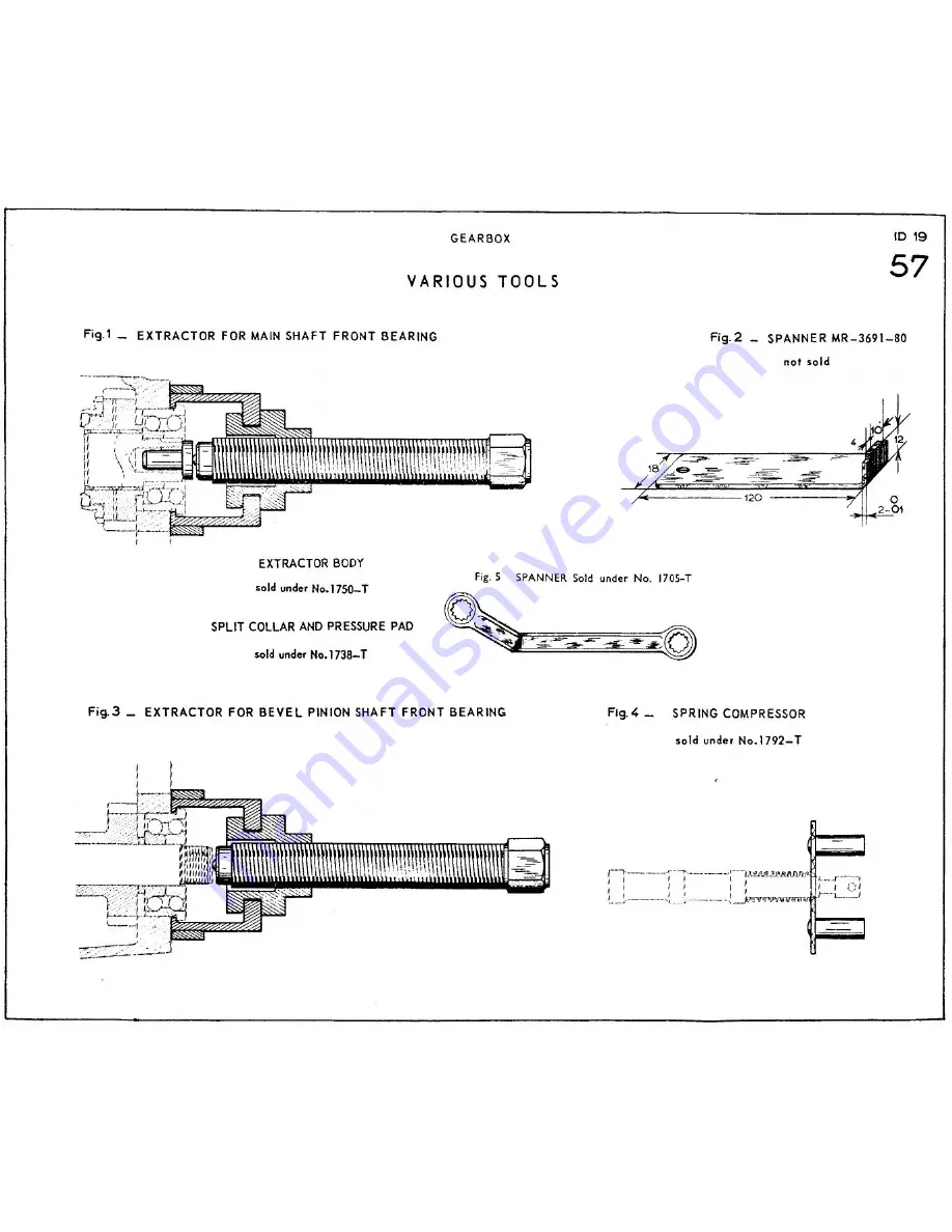 CITROËN ID 19 Repair Manual Download Page 398