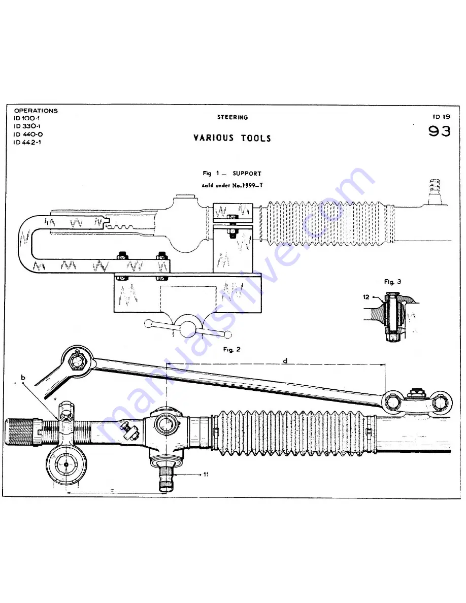 CITROËN ID 19 Repair Manual Download Page 435