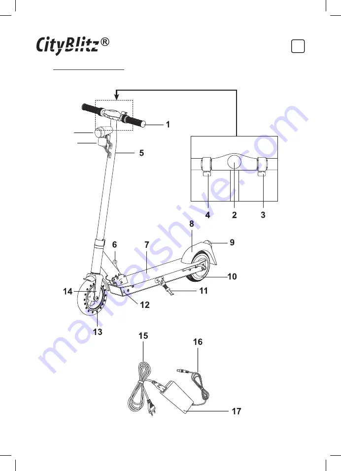 CityBlitz CB050SZ Original Instructions Manual Download Page 28