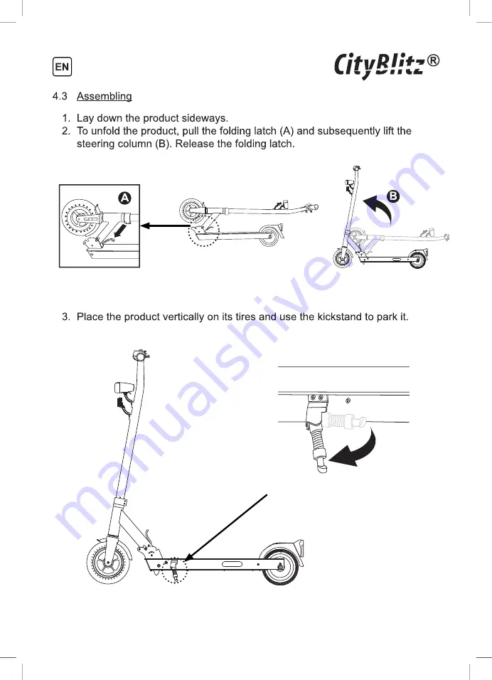 CityBlitz CB050SZ Original Instructions Manual Download Page 35