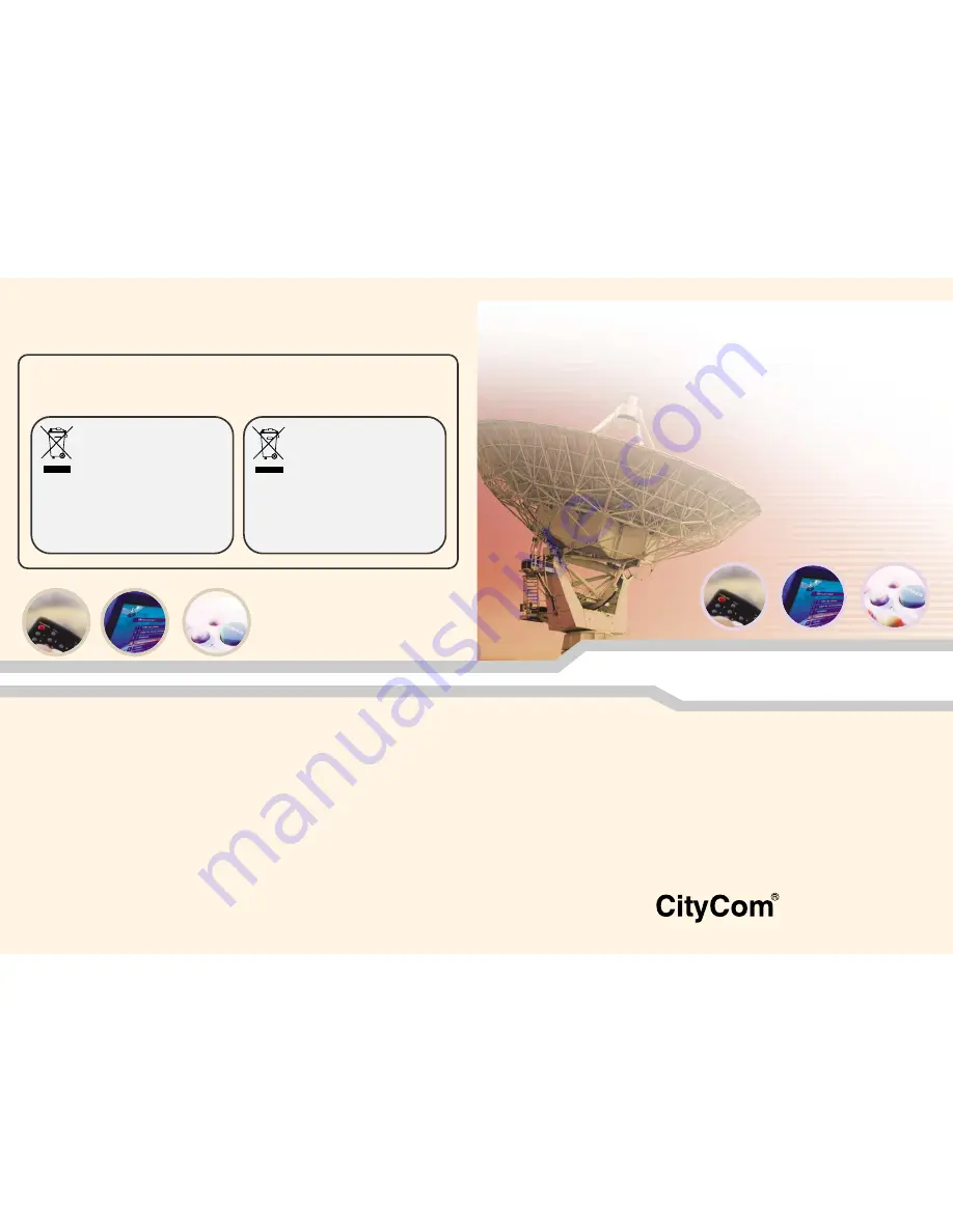 CityCom CCR 526si User Manual Download Page 1