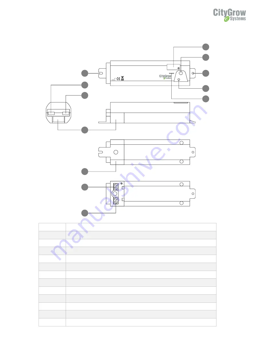 CityGrow Systems CG400 Series User Manual Download Page 7