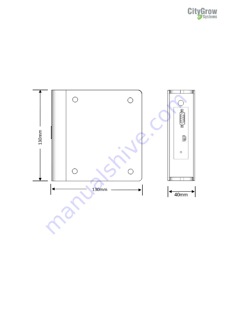 CityGrow CG102RS232 Скачать руководство пользователя страница 6