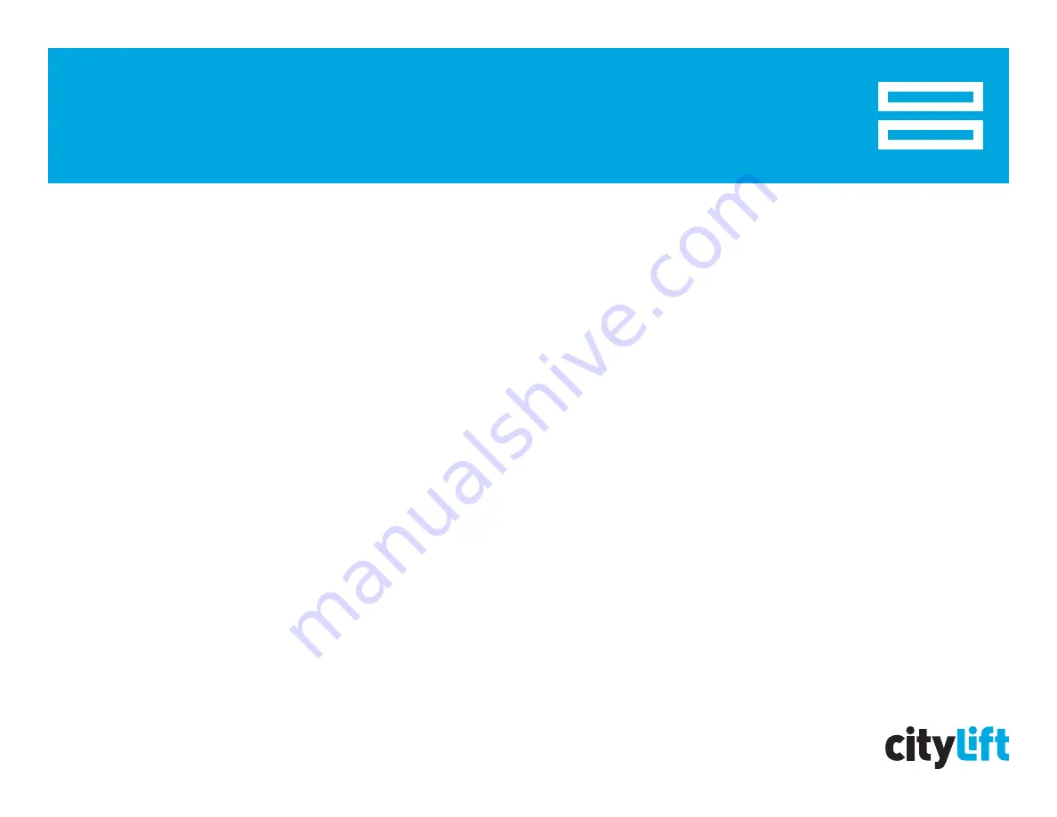 CITYLIFT STACKER 2LHS-6000 Manual Download Page 14