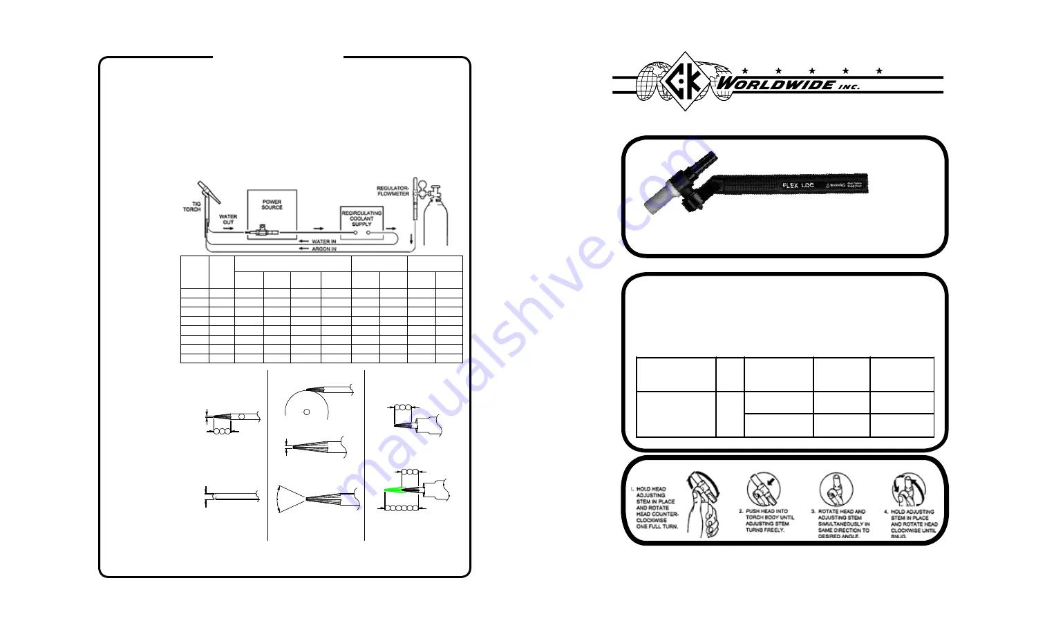 CK WORLDWIDE FL230 Manual Download Page 1