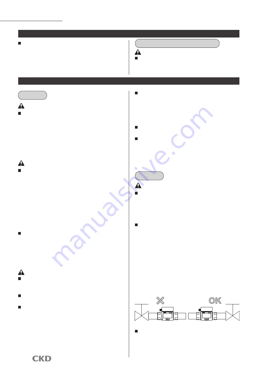 CKD FLUEREX WFK2 Series Manual Download Page 20