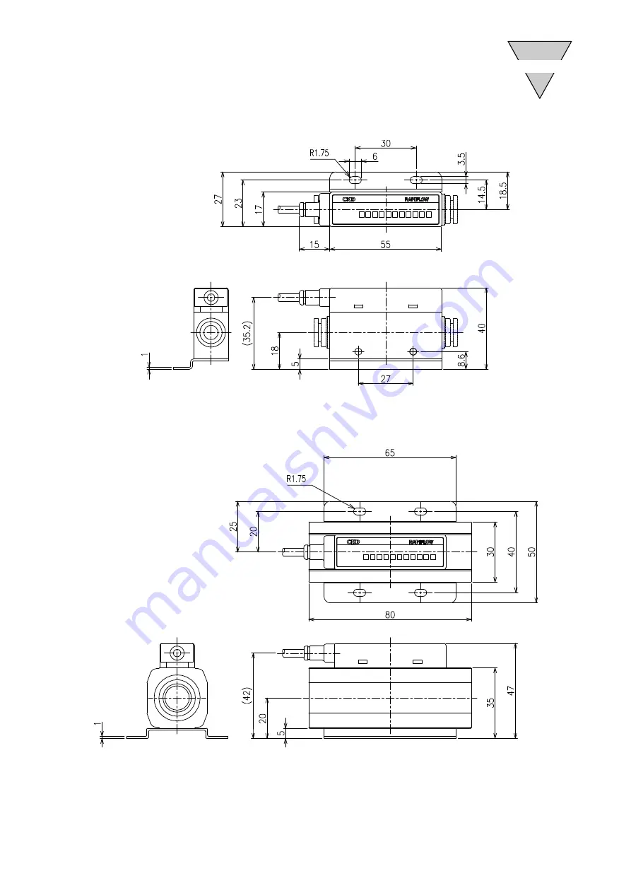 CKD Rapiflow FSM2 Series Instruction Manual Download Page 55