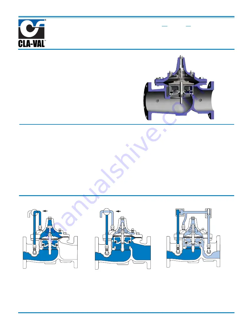 CLA-VAL 694-01 Скачать руководство пользователя страница 9