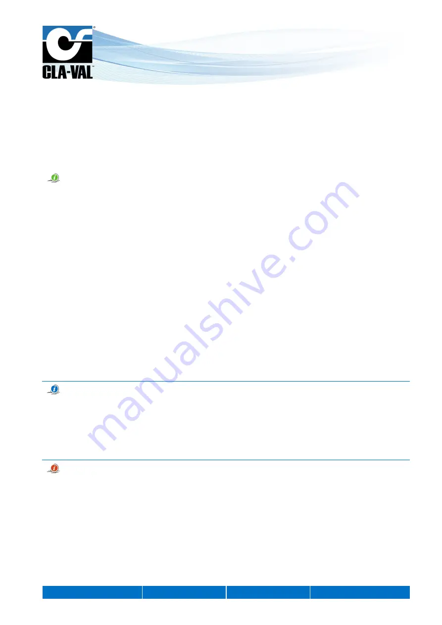 CLA-VAL e-FlowMeter User Manual Download Page 13