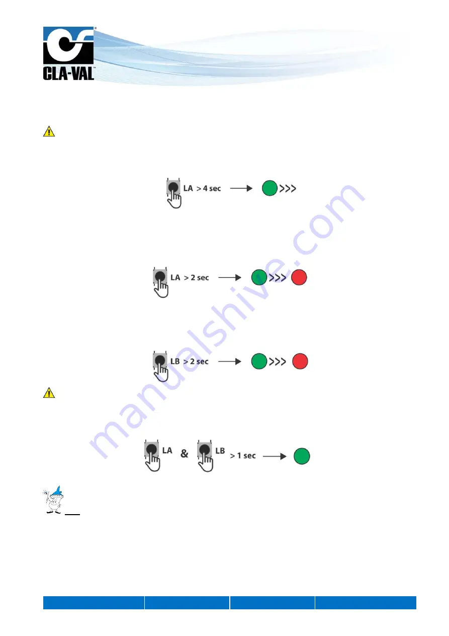 CLA-VAL e-Lift-34 User Manual Download Page 8