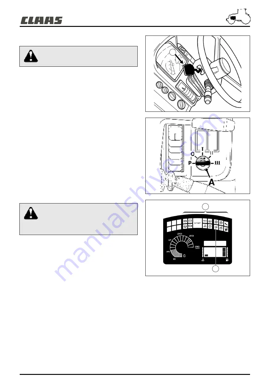 Claas ARES 546 Use And Maintenance Download Page 56