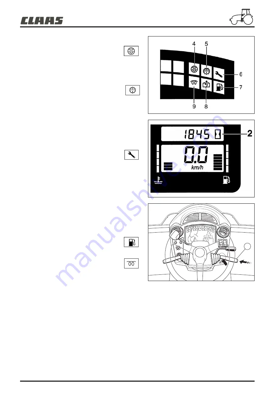 Claas ARES 547 Use And Maintenance Download Page 29