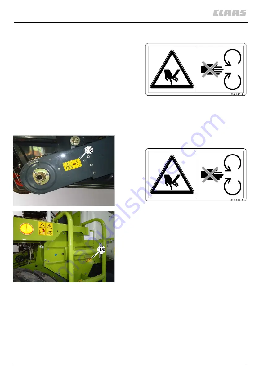 Claas CROP TIGER 40 WHEEL Operator'S Manual Download Page 26