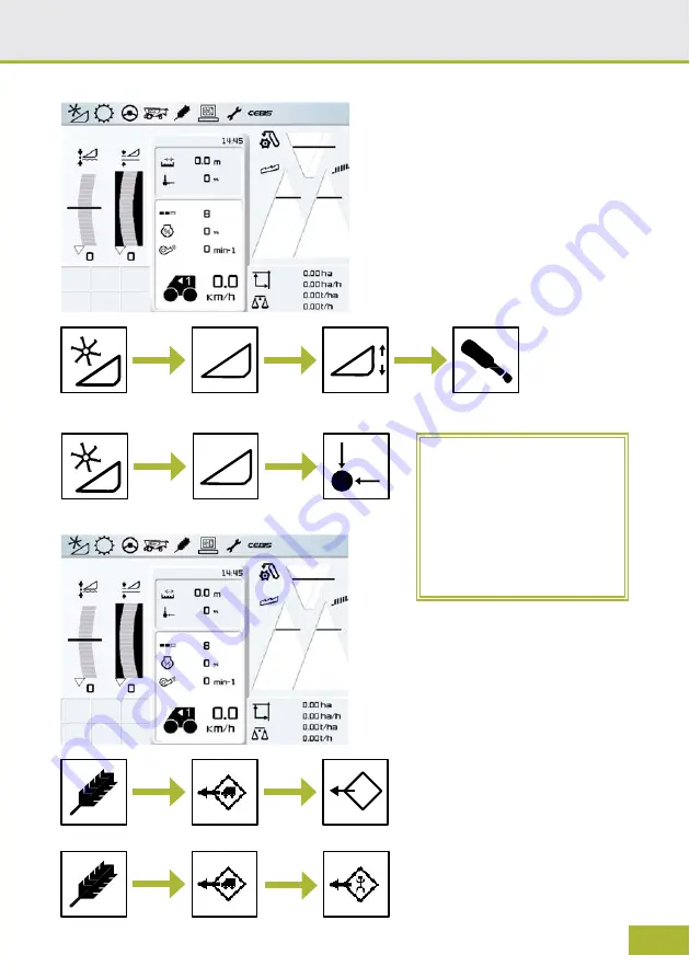 Claas TUCANO 400-300 Information And Basic Field Settings Download Page 25