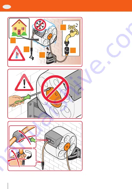 claber 8990 Automatic Use And Installation  Manual Download Page 40