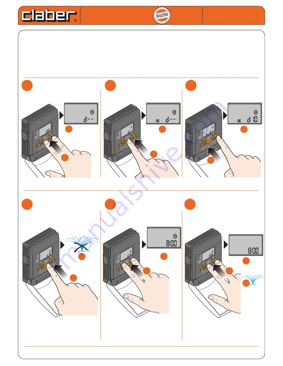 claber Cometa User Manual Download Page 13