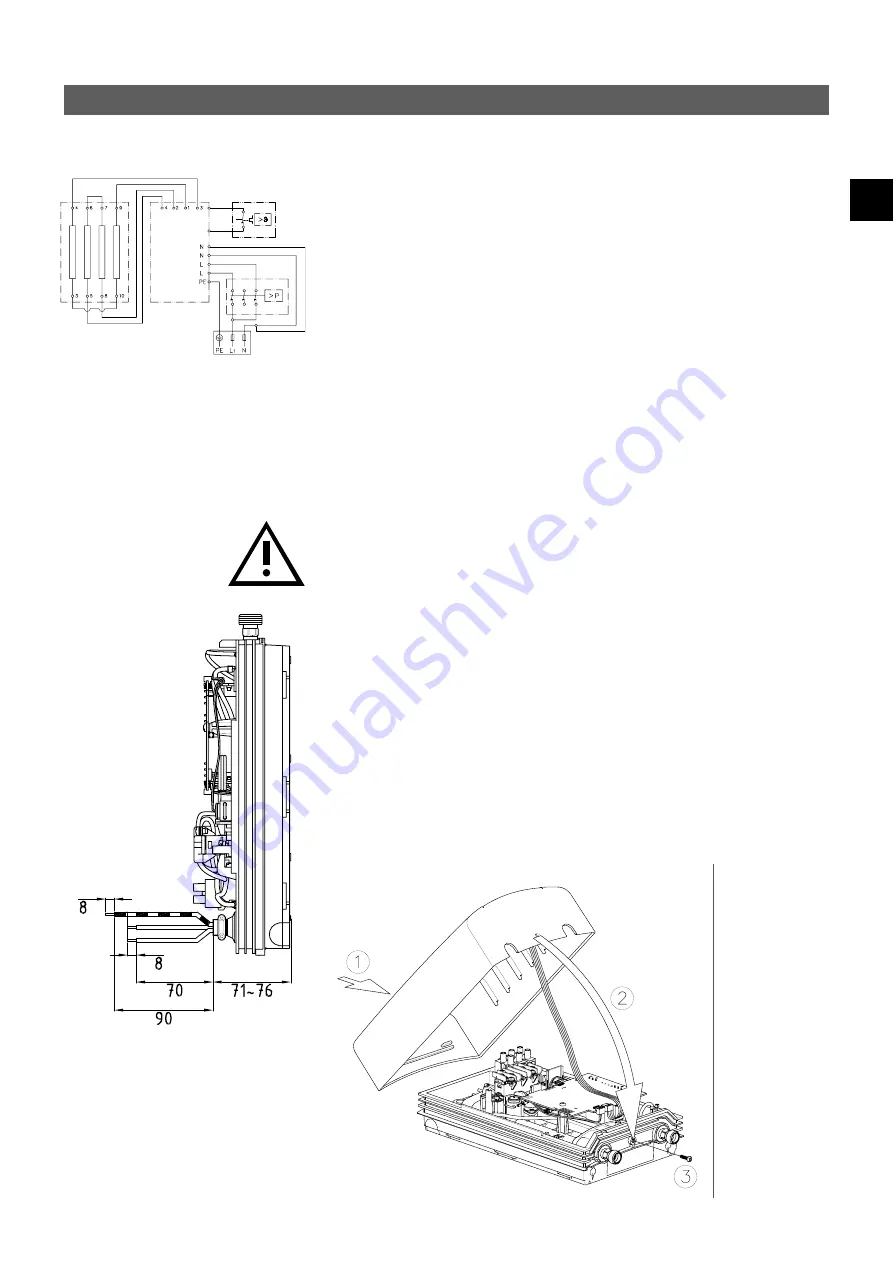 clage CEX 9-U ELECTRONIC MPS Installing Instructions Download Page 17