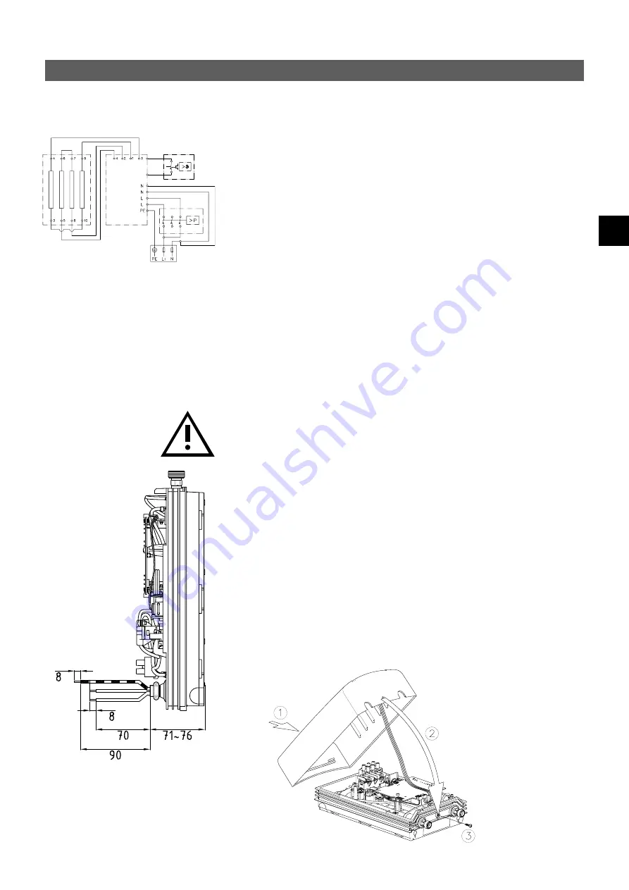 clage CEX 9-U ELECTRONIC MPS Installing Instructions Download Page 51