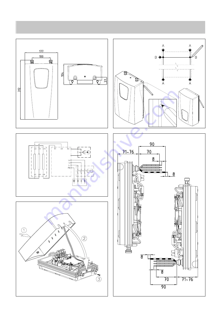 clage CFX-U Operating And Installation Instructions Download Page 5