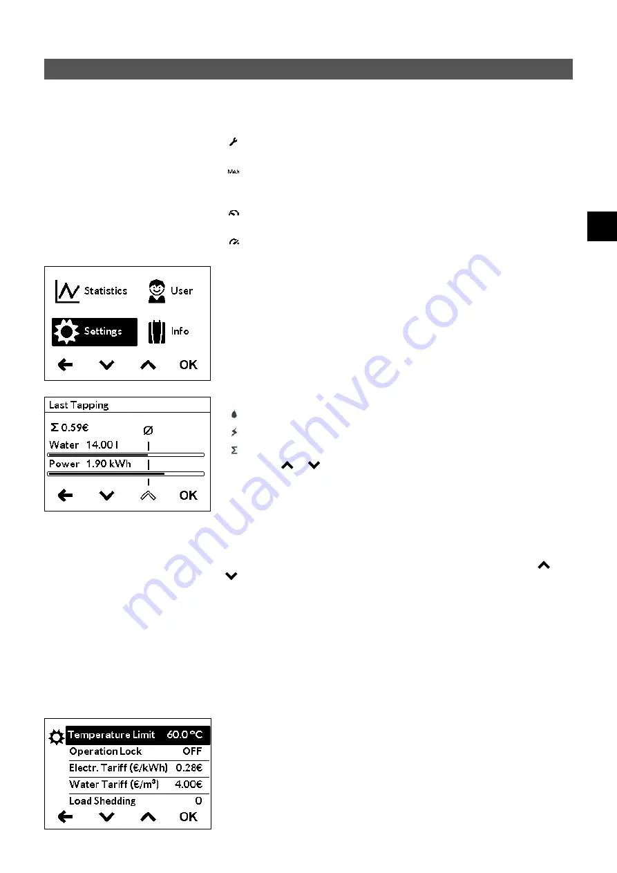 clage DEX 12 Next Operating And Installation Instructions Download Page 83