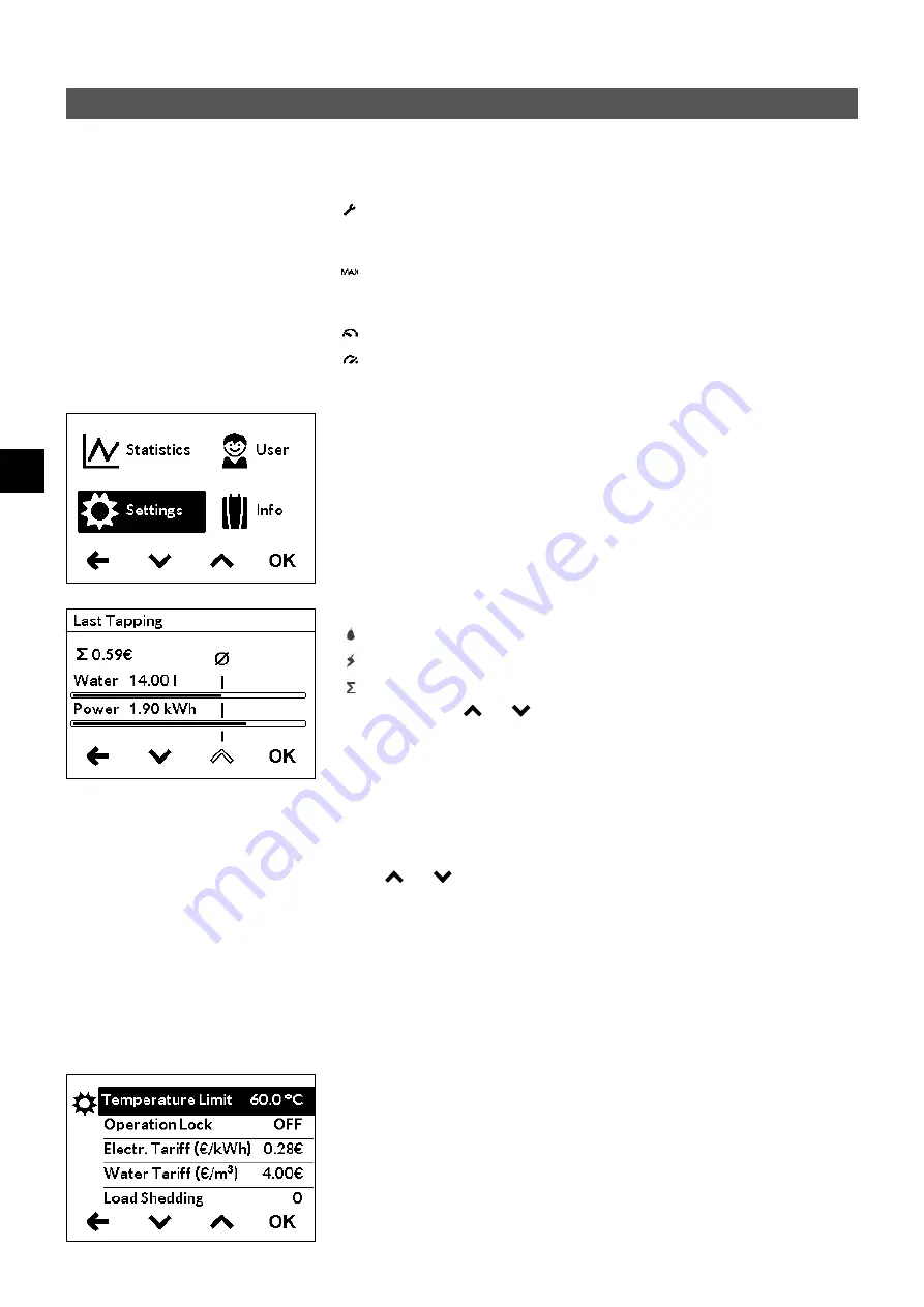 clage DEX 12 Next Operating And Installation Instructions Download Page 140