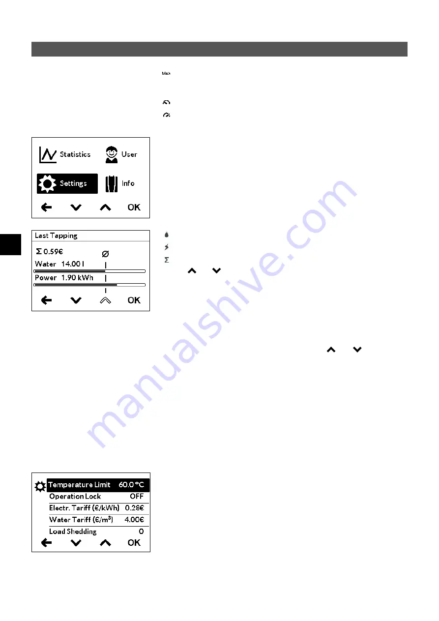 clage DEX 12 Next Operating And Installation Instructions Download Page 160