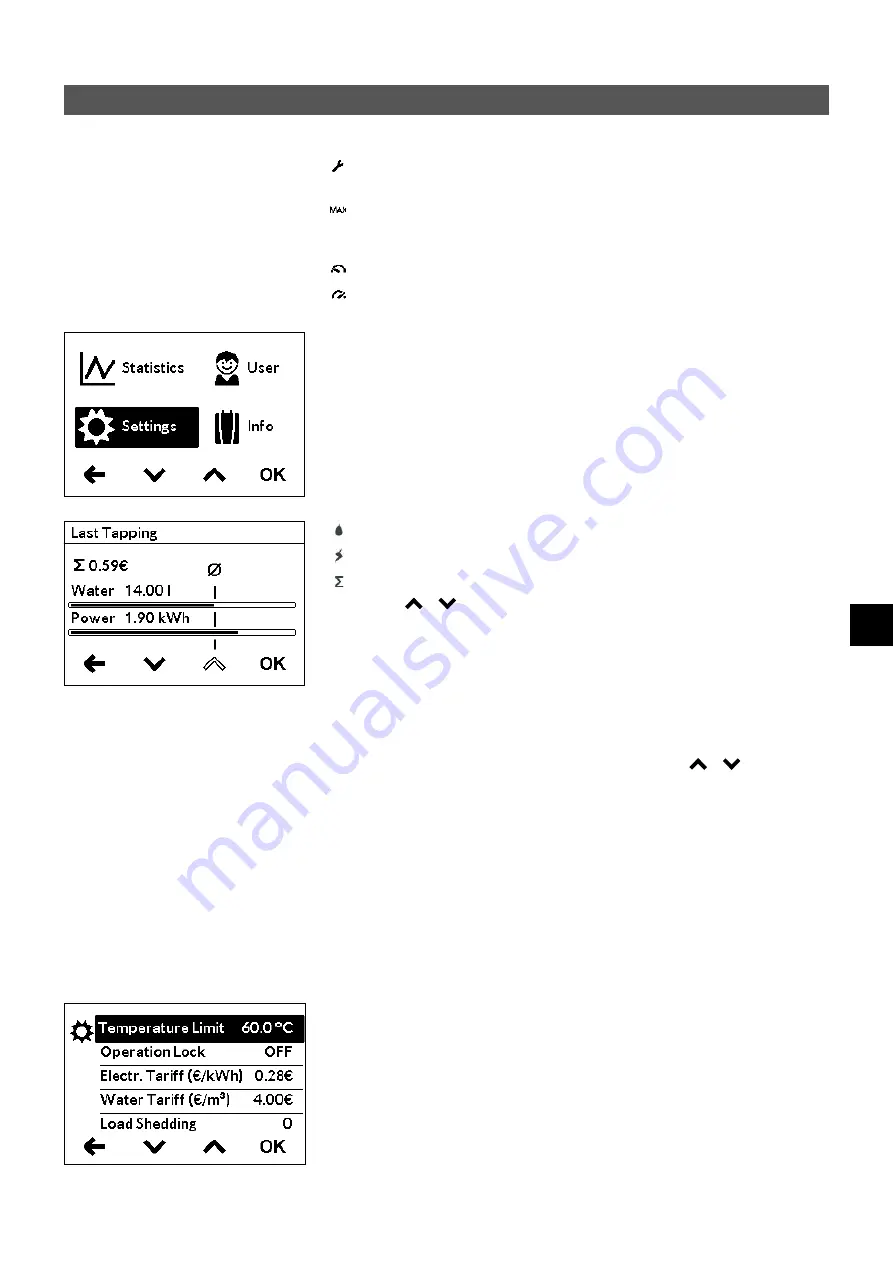 clage DEX 12 Next Operating And Installation Instructions Download Page 217