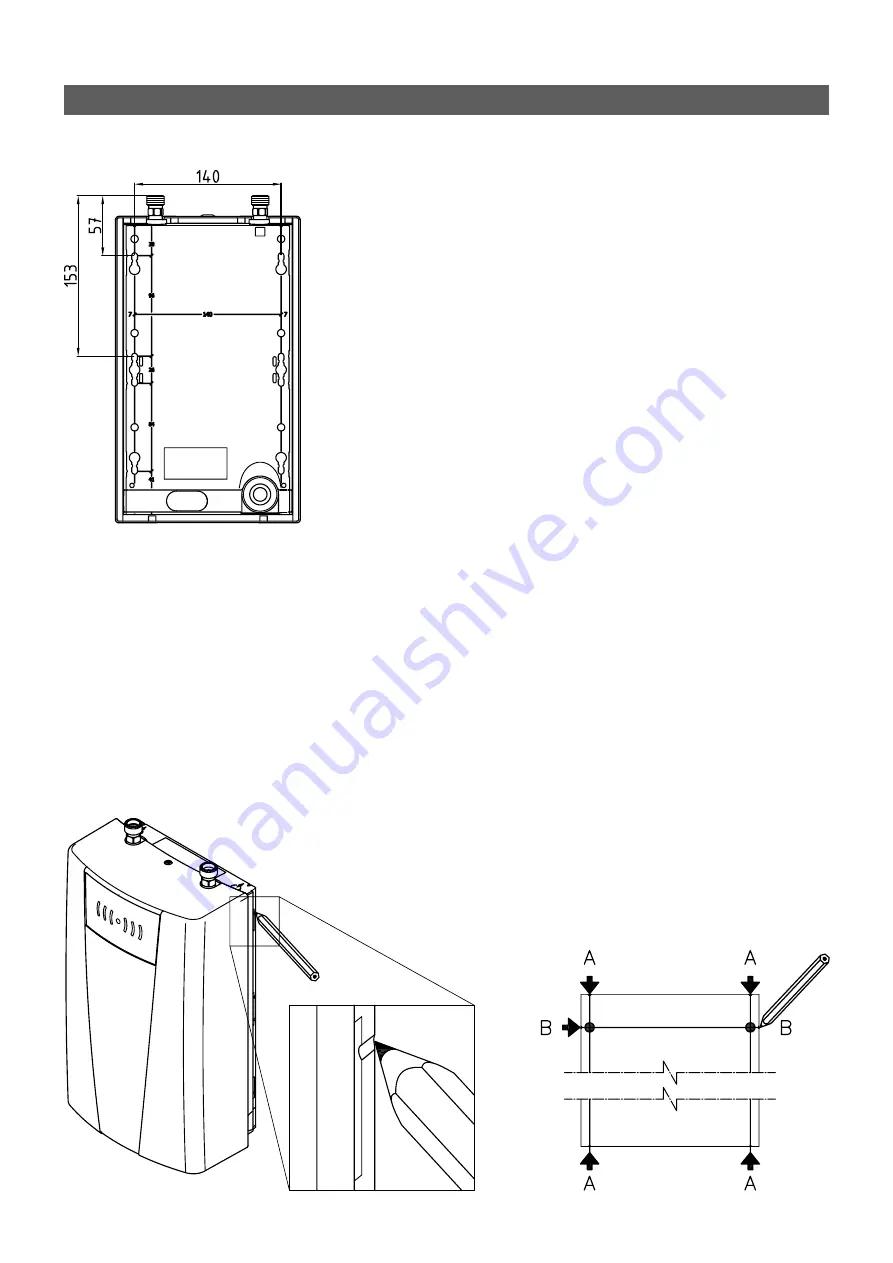 clage FUNKTRONIC MPS CFX-U Installing Instructions For The Professional Download Page 50