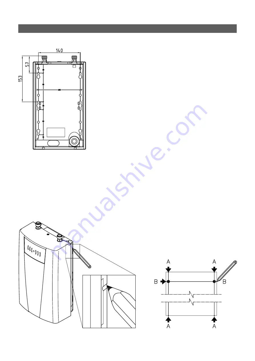 clage FUNKTRONIC MPS CFX-U Installing Instructions For The Professional Download Page 94