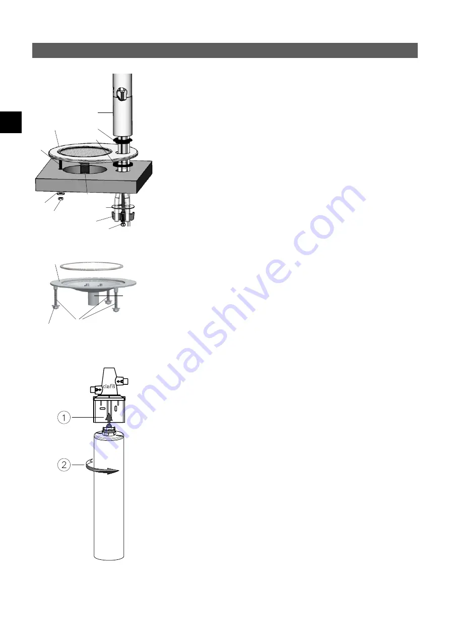 clage ZIP HYDROTAP G4 BC 100/75 Operating And Installation Instructions Download Page 46