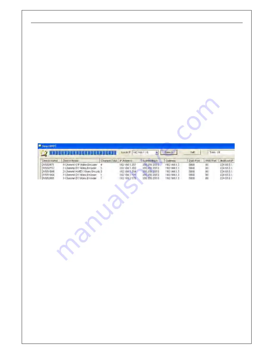 Clairvoyant H.264MP-MegaPixels RTSP Streaming Manual Download Page 17