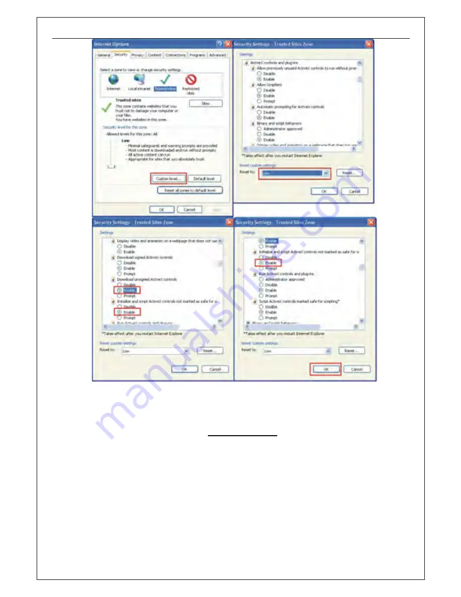 Clairvoyant H.264MP-MegaPixels RTSP Streaming Manual Download Page 25