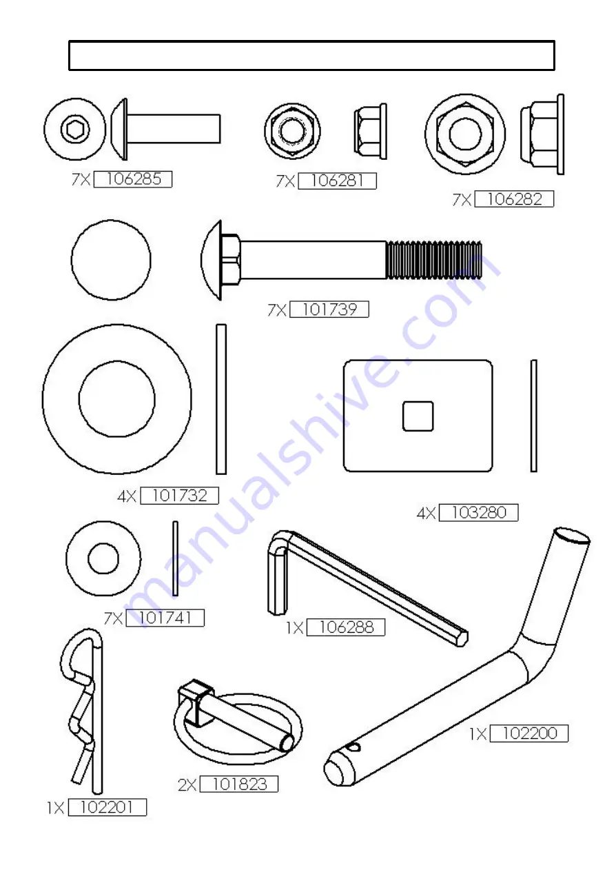 Clam POLAR TRAILER HD 1500 TA Manual Download Page 4