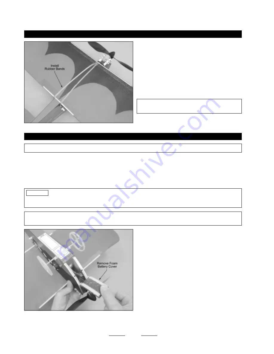 Clancy Aviation lazy-e-bee Operating Instructions Manual Download Page 10