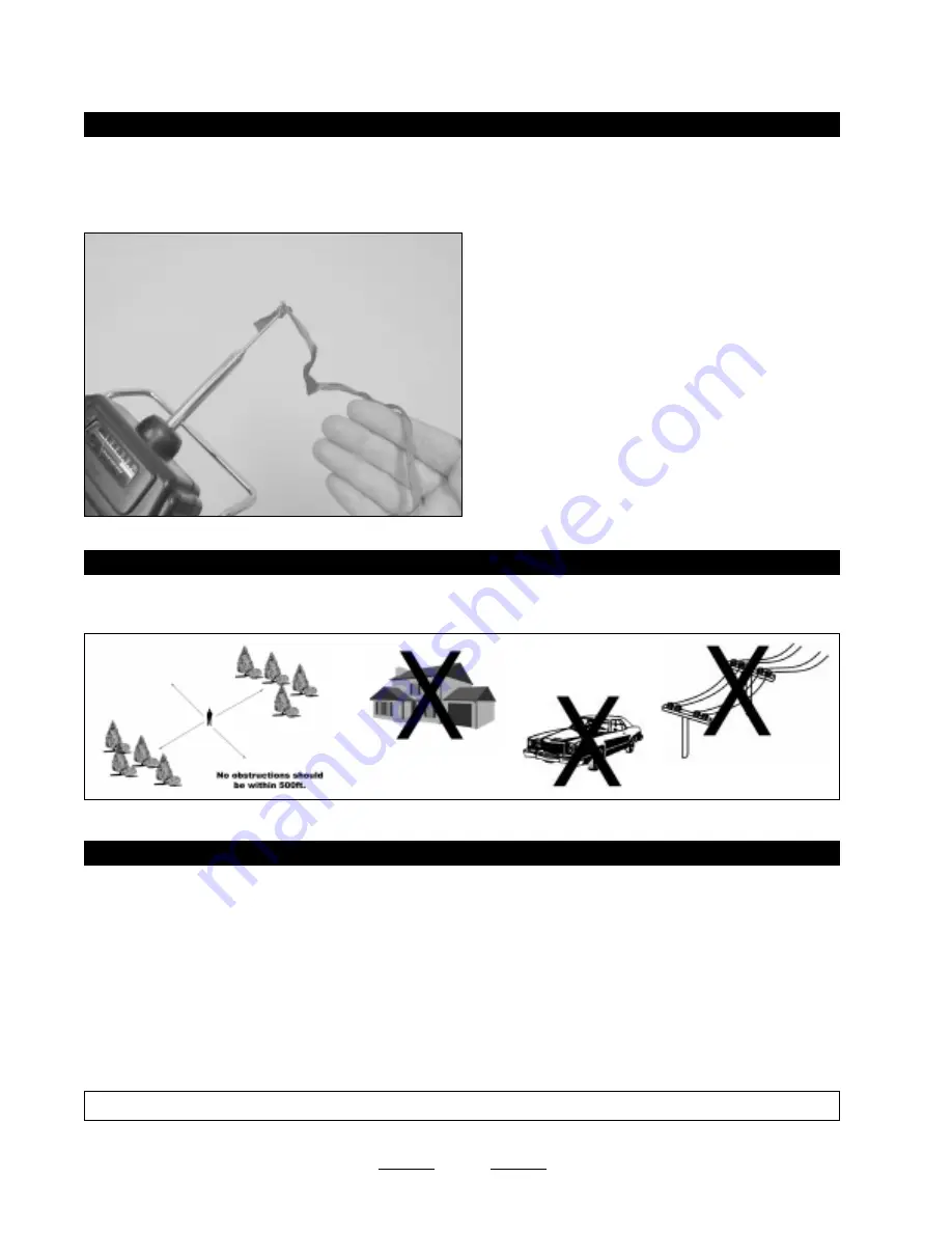 Clancy Aviation lazy-e-bee Operating Instructions Manual Download Page 14