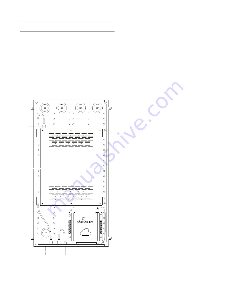 Clare Controls ClareHome CS-iMR WOB Installation Sheet Download Page 3