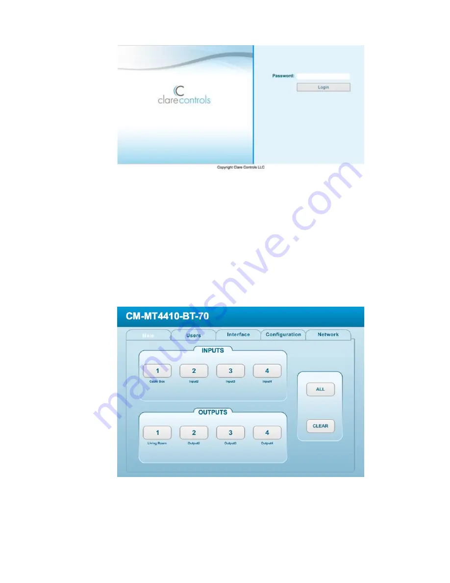 Clare Controls CM-MT4410-BT-70 Manual Download Page 35