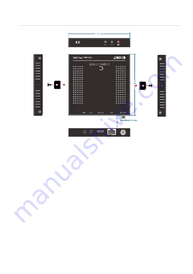 Clare Controls HDBaseT CM-BT20-COMPACT-70-RX Скачать руководство пользователя страница 21