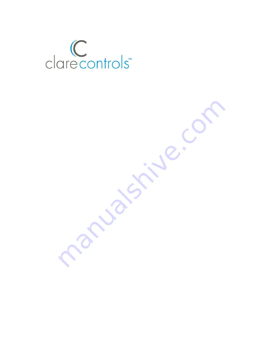 Clare Controls IP Network Camera User Manual Download Page 1