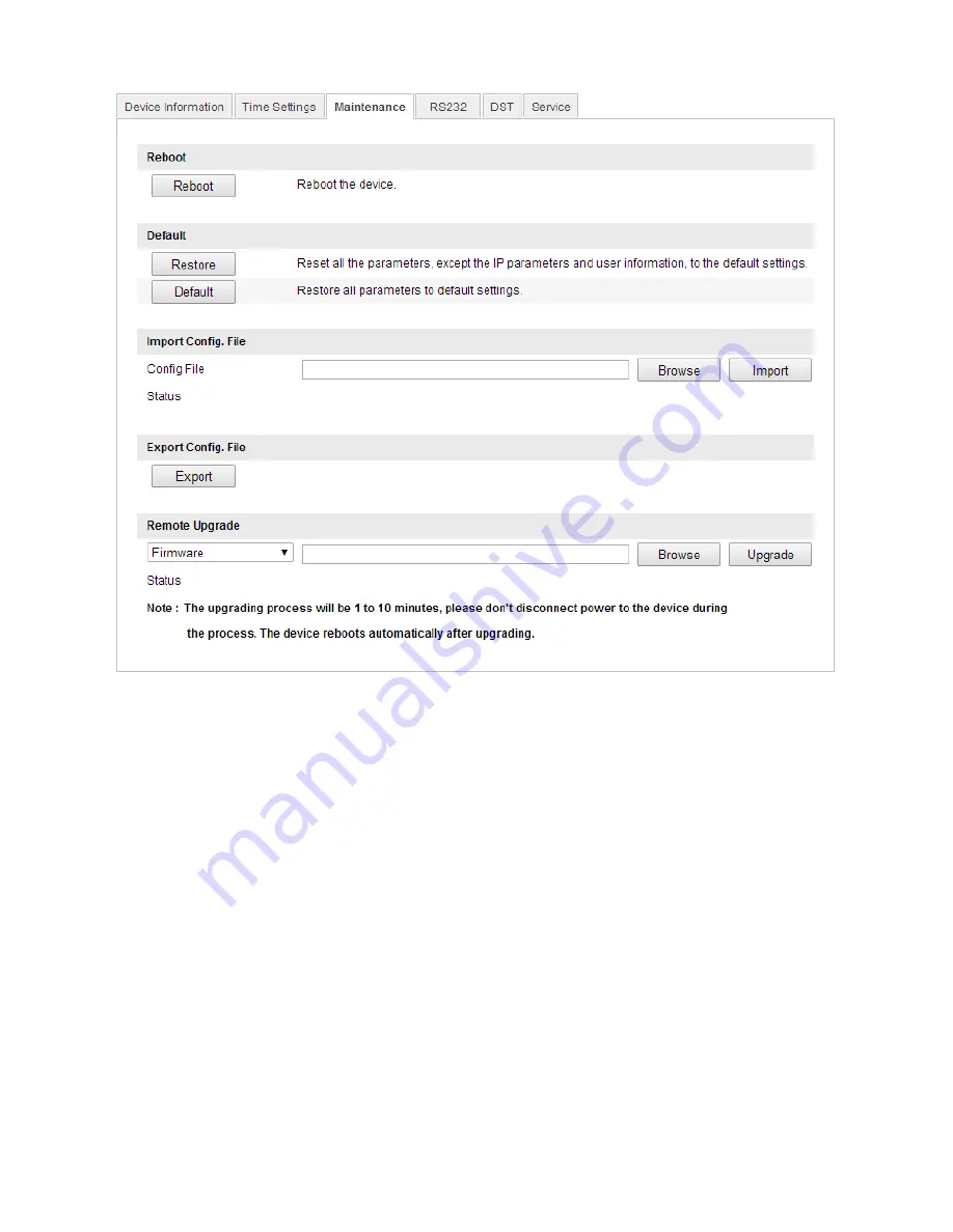 Clare Controls IP Network Camera User Manual Download Page 85