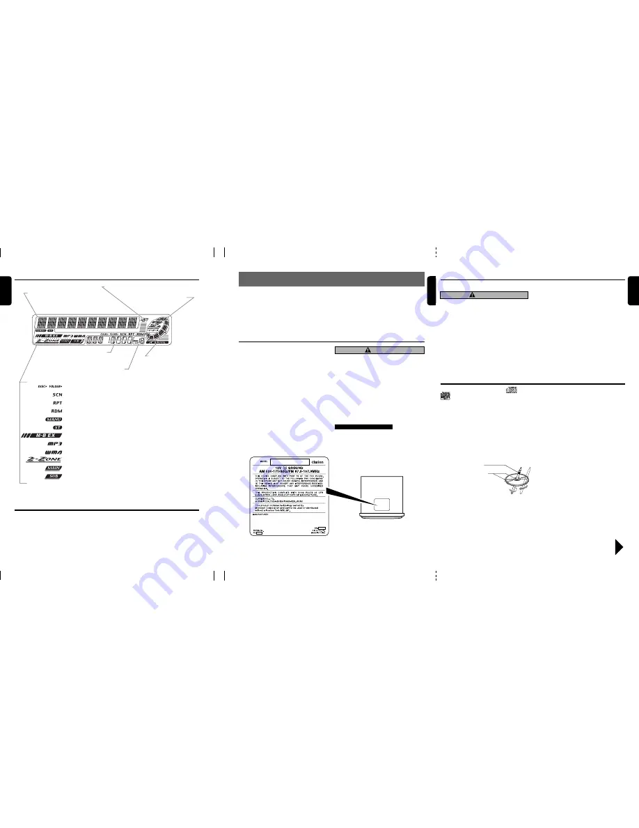 Clarion DXZ645MP Скачать руководство пользователя страница 3