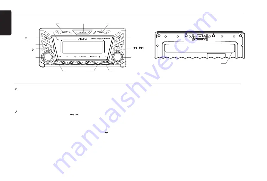 Clarion M606 Quick Start Manual Download Page 4