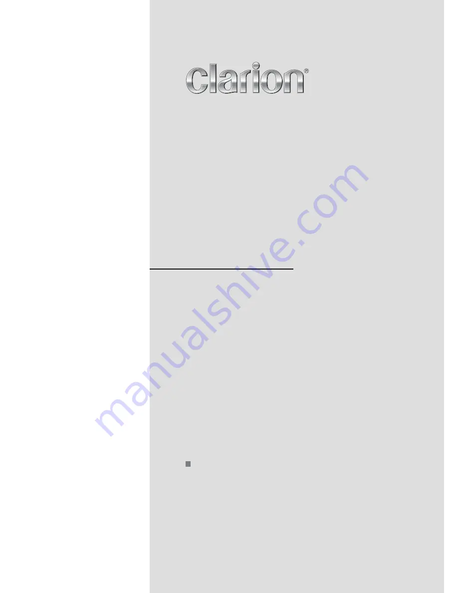 Clarion NX702 Installation Manual Download Page 65