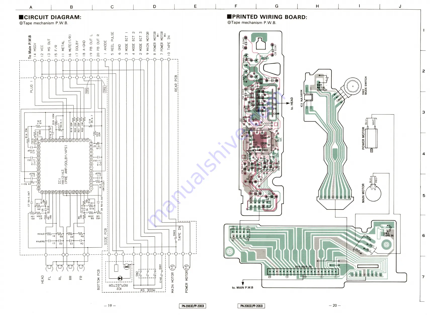 Clarion PN-2083D Service Manual Download Page 17