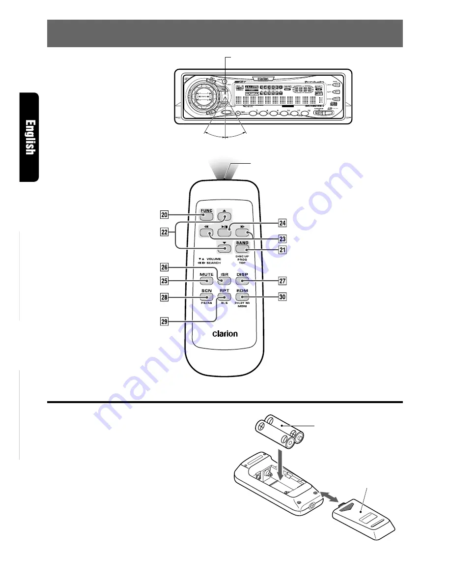 Clarion ProAudio DRX7675z Owner'S Manual Download Page 6