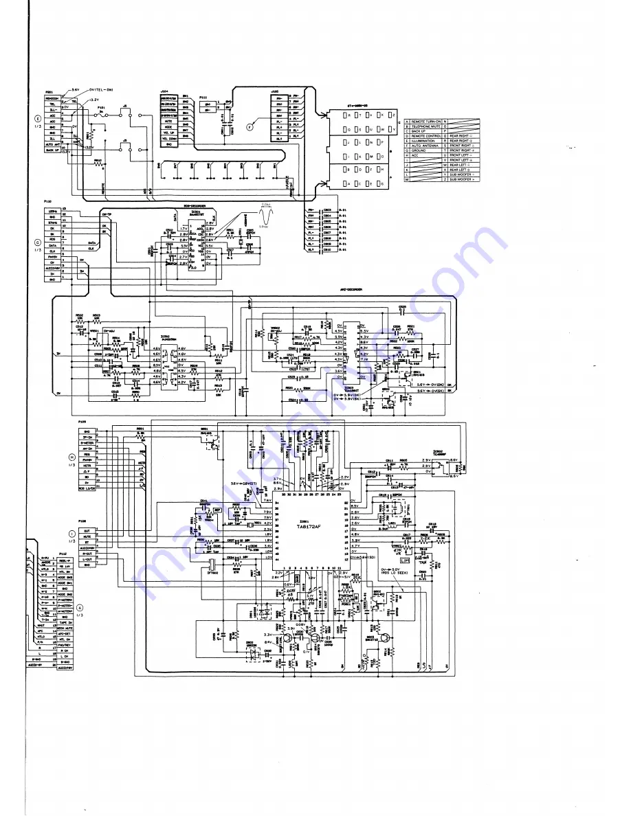 Clarion PU-9836A Service Manual Download Page 8